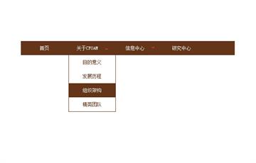 jQuery鼠標經過二級菜單下拉