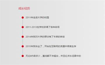 jQuery垂直時間軸樣式