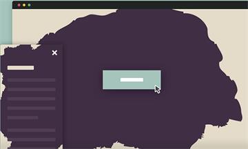 CSS3點擊潑墨效果過渡切換特效