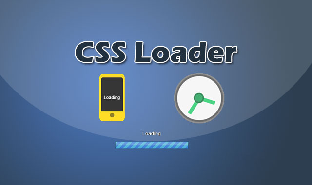 css3實現loader加載指示器特效