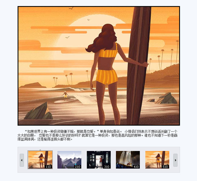jQuery圖片新聞組圖幻燈切換