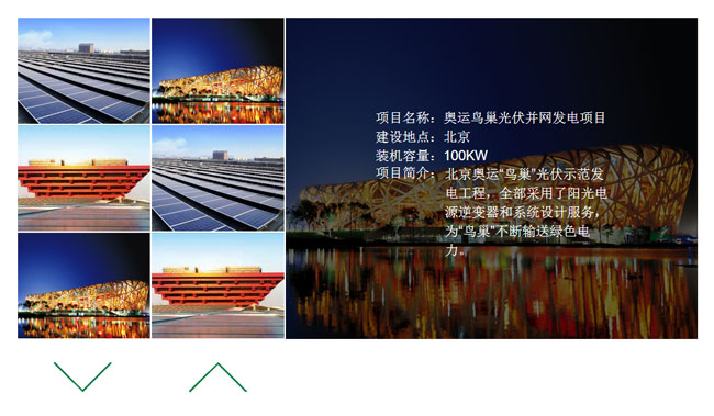 jQuery左側小圖滾動右側大圖顯示
