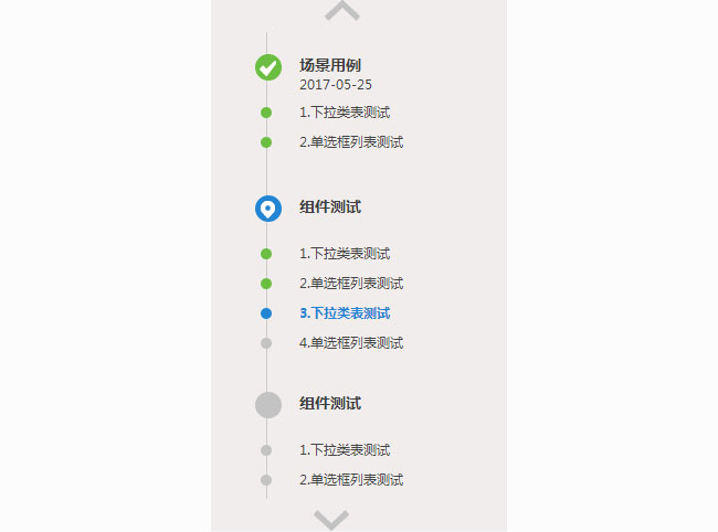 jQuery左側(cè)流程圖菜單列表