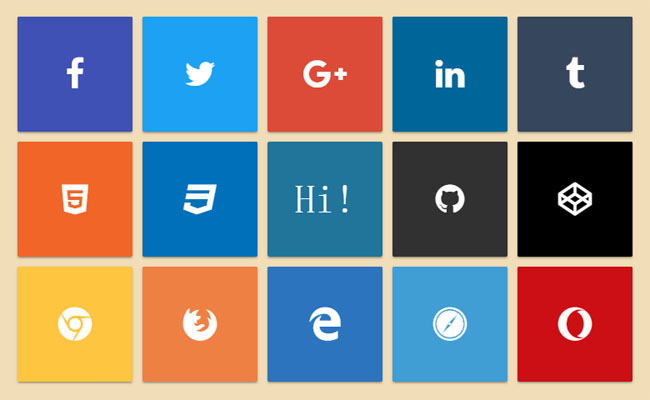 CSS3方向感知卡片翻轉動畫