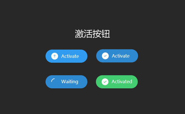 jQuery跟CSS3鼠標點擊按鈕加載
