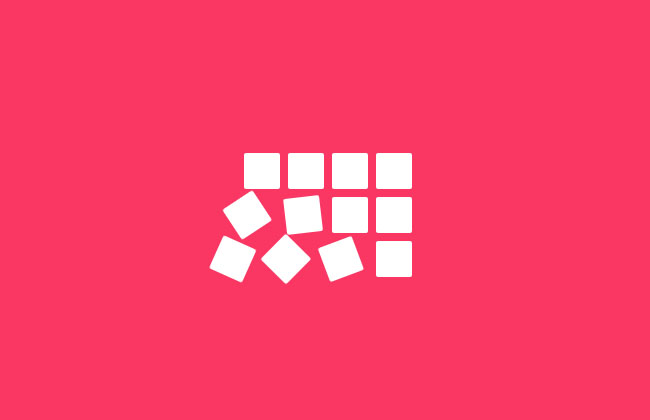 純CSS3方塊翻轉加載動畫