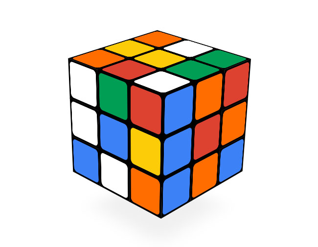 HTML5交互式3D魔方游戲