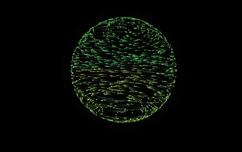 HTML5 Canvas 多種炫酷3D粒子圖形動畫