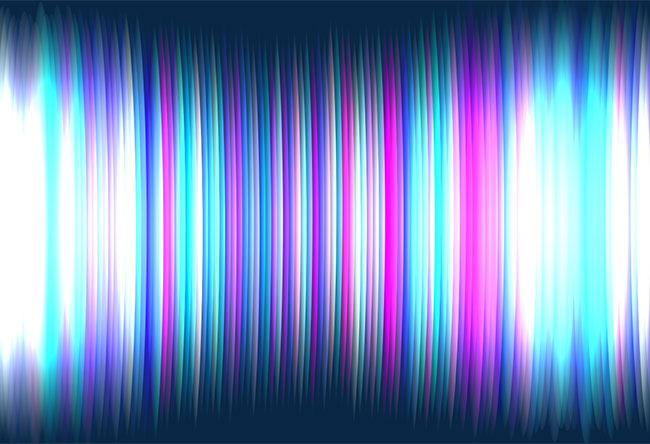 彩色條狀霓虹燈CSS3特效