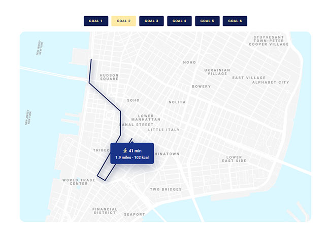 CSS3 SVG地圖路線軌跡特效