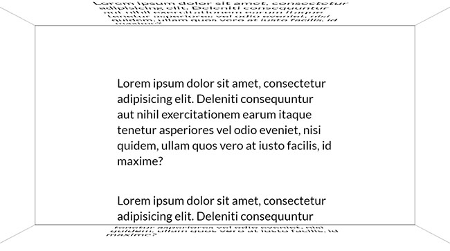 JS鼠標(biāo)滾動形成透視效果特效