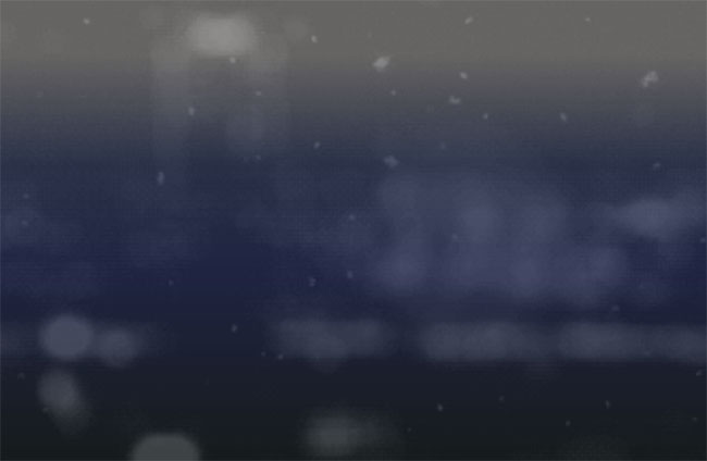 JS虛化的雪景動態(tài)背景特效